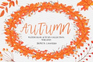 Autumn Wreaths Clipart & Illustrations Review