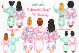 Bridesmaid Clipart and Illustrations Review