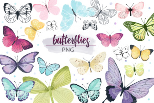 Butterfly Watercolor Pack: Illustrations for Sellers