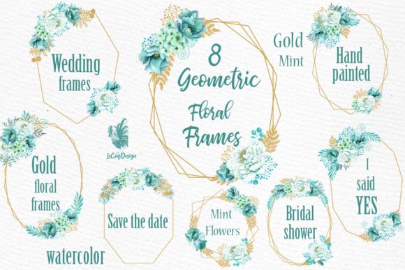 Geometric Frames Clipart & Illustrations Review