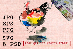 Happy Rooster Watercolor Illustrations Review