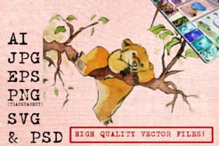 Honey Bear Watercolor Illustrations Review