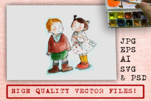 Little Love Watercolor Cartoon: A Designer Review