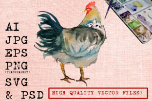 Rooster Illustrations for Local Branding
