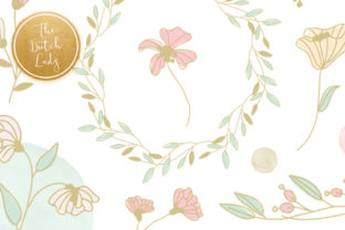 Spring Flower Clipart Set in Pastels: Illustrations Review