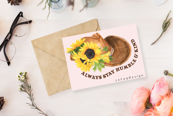 Sunflower Clipart Cowboy Set Review