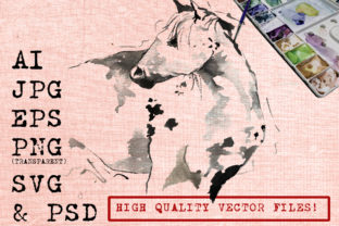 White Horse Watercolor Illustrations Review